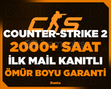 ☢️2000+ SAAT CS2 STEAM HESABI☢️İLK MAİL