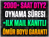 ⭐️2000+ SAAT DESTİNY 2❤️+İLK MAİL❤️