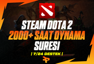 ⭐2000+ SAAT DOTA 2 + GARANTİ ⭐
