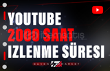 2000 Saat İzlenme - 60 Dakika Video