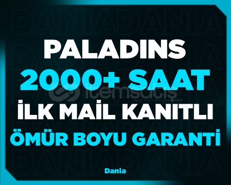 ⭐2000+ SAAT PALADINS⭐İLK MAİL ⭐2000+ SAAT PALADINS⭐İLK MAİL