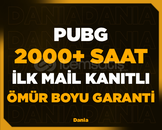 ⭐2000+ SAAT PUBG⭐İLK MAİL