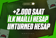 ⭐️2000+ SAAT UNTURNED STEAM HESABI⭐️+İLK MAİL