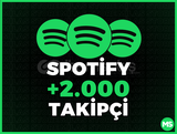 +2.000 Spotify Takipçi | Playlist/Profil