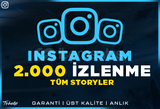 2.000 Story [Tümü] İzlenme | Garanti | #1