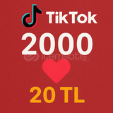 2.000 TİKTOK BEĞENİ | HEMEN TESLİM