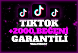 ⭐ 2000 TİKTOK GARANTİLİ BEĞENİ