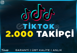 2000 TikTok Takipçi | Garanti | #1