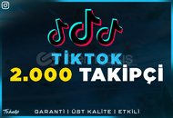 2000 TikTok Takipçi | Garanti | #1
