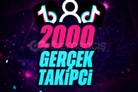 ???? 2.000 TikTok Takipçi Paketi ????