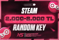 ⭐️[2000 TL - 8000 TL] STEAM RANDOM KEY⭐️