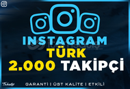 2.000 TÜRK GERÇEK TAKİPÇi | GARANTİLİ | #1
