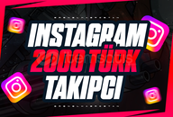 ⭐ 2000 TÜRK TAKİPCİ | YÜKSEK MEMNUNİYET⚡
