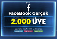 2.000 Üye - Garanti | Facebook