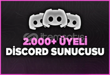 2.000+ Üyeli Gerçek Discord Sunucuları!
