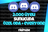 2.000 Üyeli Sunucuda Reklam