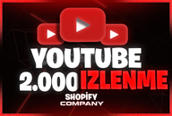 2.000 Youtube İzlenme | VIP | Garantili !!