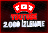 2.000 Youtube İzlenme | ANLIK | Garantili