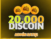 20.000 DİSCOİN (Admin Satışı)