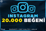 20.000 GERÇEK BEĞENİ | GARANTİLİ | INSTAGRAM