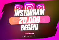 ⭐20.000 İnstagram Beğeni - 1 Ay (GARANTİ)⭐