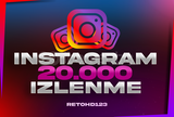 20.000 Instagram Keşfet İzlenme | Garantili