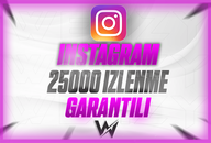 25.000 Instagram Reels / Video İzlenme/