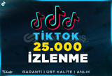 25.000 İzlenme TikTok | Garanti | #1