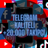 +20.000 Kaliteli Telegram Üye 