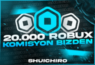 ⭐️ (28571) 20.000 ROBUX KOMISYON BIZDEN