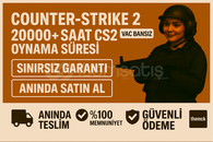 ⭐️20000+ SAAT CS2 STEAM HESABI❤️+İLK MAİL!