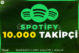 10.000 Spotify Takipçi | Garanti | #1