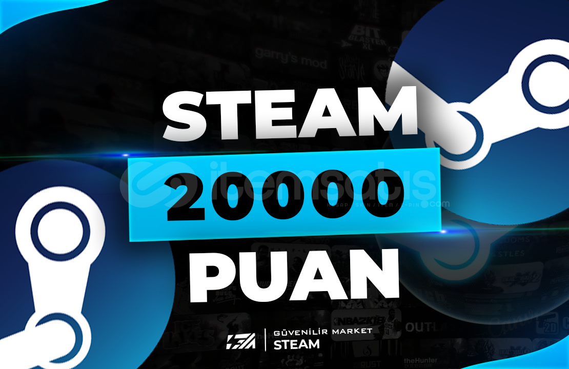 ⭐ 20000 Steam Puanı⭐ ⭐ 20000 Steam Puanı⭐