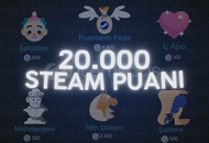 20.000 STEAM PUANI