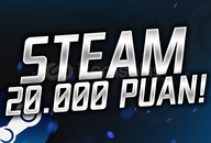 ✉️ 20.000 STEAM PUANI | ANINDA TESLİM! ✉️