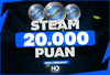 ⭐ 20.000 STEAM PUANI + GARANTİ ⭐