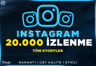 20.000 Story [Tümü] İzlenme | Garanti | #1