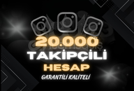 ✅ 20000 TAKİPÇİLİ İNSTAGRAM HESAP