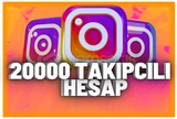 20000 TAKİPÇİLİ INSTAGRAM HESAP