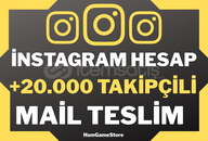 ⭐+20.000 TAKİPÇİLİ - İNSTAGRAM HESAP⭐MAİLLİ⭐