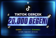 20.000 Tiktok Beğeni | Garanti | Jet Hızında