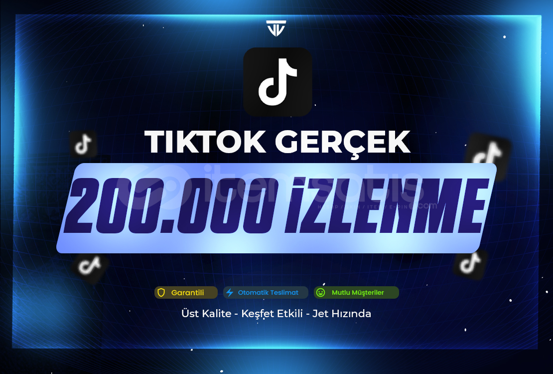 200.00 Tiktok İzlenme | Garanti | Jet Hızında  200.00 Tiktok İzlenme | Garanti | Jet Hızında