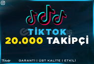 20.000 Tiktok Takipçi | Garanti | Jet Hızında