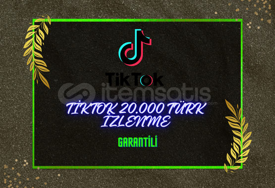 ⚡20.000 TİKTOK TÜRK İZLENME - GARANTİLİ⚡ ⚡20.000 TİKTOK TÜRK İZLENME - GARANTİLİ⚡
