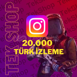 20.000 Türk İzlenme 365 GÜN - Hızlı Teslim