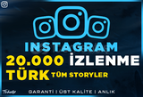 20.000 Türk Story [Tümü] İzlenme | Garanti | #1