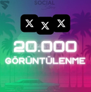 20.000 Tweet Görüntülenme | ANINDA TESLİMAT