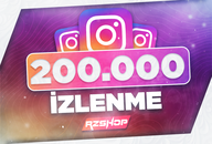 ⭐ 200.000 İzlenme İnstagram [Garantili] ⭐