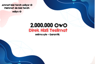 2.000.000 OwO Hızlı Direk