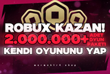 ⭐+2.000.000 OYUN PAKETİ! KENDİ OYUNUNU YAP! ⭐️